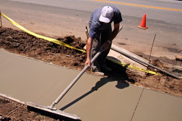 Sidewalk Cementing in Carson City