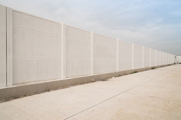 Concrete Fence Construction in Carson City