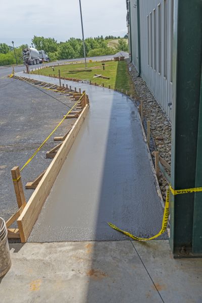Concrete Sidewalk Paving in Carson City